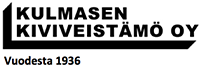 Kulmasen kiviveistämö kivitasot tampere